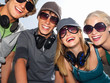 Portrait of a Young Guys and Girls