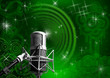 vintage microphone