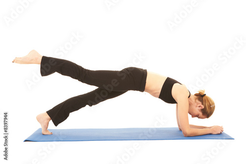 Photo: Pilates exercise series Pilates exercise series