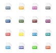doc icons set no.3 - file extensions
