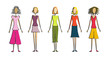 5 femmes ethniques