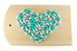 Pills on the board
