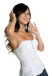 Smiling Music Girl