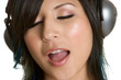 Latina Girl Singing