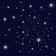 Night Sky with Stars