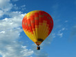 Heissluftballon im Allgäu-Himmel