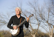 Banjo Player Outdoors