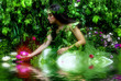 Enchanted Garden(night time misty feeling)