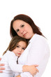 mother hugging little girl mother hugging little girl