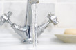 Running bathroom sink