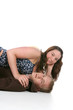 Photo: woman on top of man woman on top of man