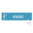 web button - music