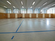 basketball goals, sporthalle