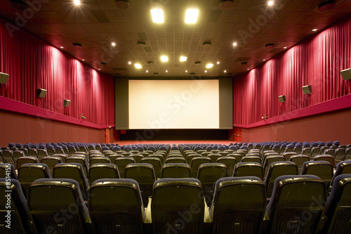 empty cinema auditorium