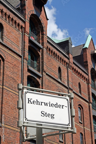 Photo: Speicherstadt Hamburg, Kehrwiedersteg Speicherstadt Hamburg, Kehrwiedersteg