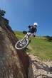 Mountainbike Wallride