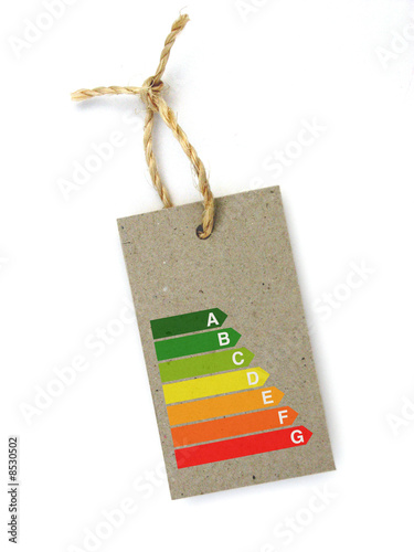 Etiquette énergie (kraft)