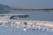 Salt in the Dead Sea, Israel