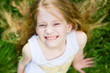 Smiling cute little girl