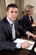 Business people having a meeting