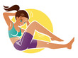 Woman practices in shaping