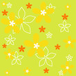 Vektor Retro Blumendesign Hintergrund Floral
