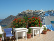 restaurant caldera view santorini greek islands