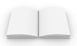 Aufgeklapptes Buch