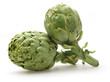 Artichoke isolated on white