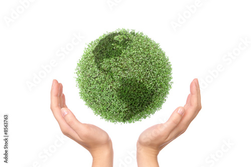 Photo: Saving green planet Saving green planet