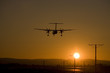 airliner on final