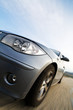Fast car moving with motion blur Fast car moving with motion blur