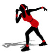 Mujer haciendo Gimnasia