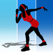Mujer haciendo Gimnasia