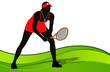 Mujer Jugando al tenis