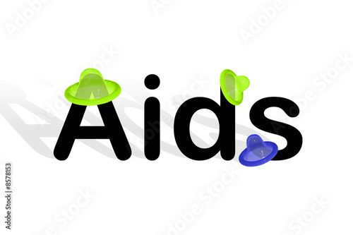 Photo: Kondom - Aids Kondom - Aids