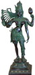 isolated vintage bronze Buddhist statuette isolated vintage bronze Buddhist statuette