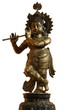 isolated vintage bronze Buddhist statuette isolated vintage bronze Buddhist statuette
