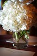 Wedding guestbook with flowers