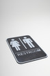 Restroom sign