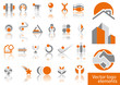 Vector logo and design elements