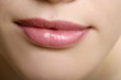 Beauty shot of woman's lips