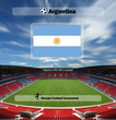 Olympische Spiele - Fußball-Turnier - Team von Argentinien