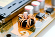 Photo: electronic components electronic components