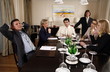 Business people having a meeting