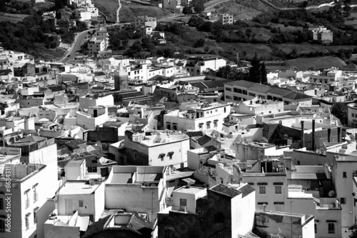 Photo: View of Chefchauen town;Morocco View of Chefchauen town;Morocco