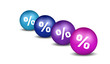 Percentage Sign - colors Percentage Sign - colors