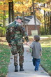 Photo: Dad and Son Walking Dad and Son Walking