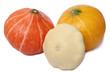 Pumpkins and pattypan