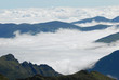 Nuages sur les sommets